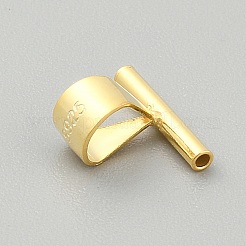 Konverter von Anstecknadel zu Anhänger aus Sterlingsilber&nbsp;STER-WH0013-06G-01