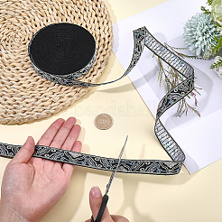 Cinta de nailon jacquard vintage de 16.6 yarda&nbsp;OCOR-WR0002-18