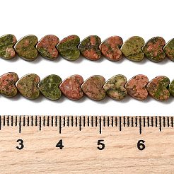 Natur Unakit Perlen Stränge&nbsp;G-A272-A01-27