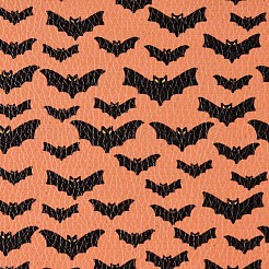 Tela de cuero de imitación con tema de halloween&nbsp;DIY-D025-A09