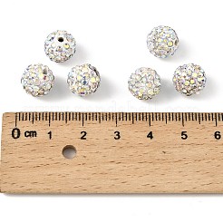 Polymer Ton Strass Perlen&nbsp;RB-N006-18