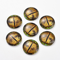 Glas cabochons&nbsp;GLAA-WH0015-22B-06