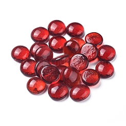 Transparente Cabochons aus Glas mit flacher Rückseite&nbsp;GLAA-WH0015-30E