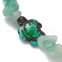 Braccialetti elastici con perline di pietre preziose miste naturali e sintetiche&nbsp;BJEW-JB11245