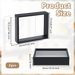 Dichteplatte und Acryl-Fotorahmenständer&nbsp;DJEW-WH0028-028A-01