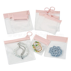 24 sachet refermable transparent en EVA avec anneaux&nbsp;ABAG-TAC0001-32