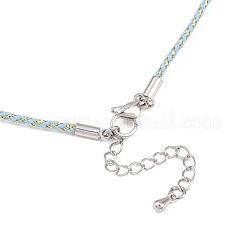 Fabricación de collares con cordón trenzado de nailon de 2 mm&nbsp;MAK-A019-02P-19