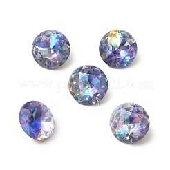 Spitze Rückseite u. Rückseite überzogene k9 Glasrhinestone Cabochons&nbsp;RGLA-J012-10mm-539LS