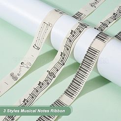 12 m bedruckte Baumwollbänder in 3 Stilen&nbsp;OCOR-NB0001-57