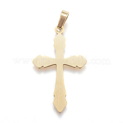 Pendentifs en acier inoxydable 304 avec placage ionique (IP) et fermoir en acier inoxydable 201&nbsp;STAS-G171-02G