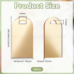 Bogen Acryl Sitz hängende Schilder für Hochzeitsfeier Dekor&nbsp;DIY-WH0504-854