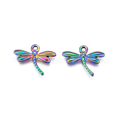 Regenbogenfarbene legierung anhänger&nbsp;PALLOY-N156-221