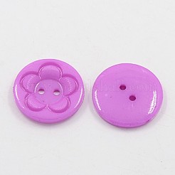 Acryl-Näh-Tasten für Kleidung Design&nbsp;BUTT-E083-A-M
