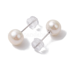 Borchie auricolari naturali&nbsp;EJEW-P286-06P