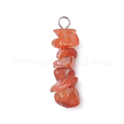 3 pz. Ciondolo a forma di costellazione con perline di quarzo rosa naturale&nbsp;PALLOY-JF03043-01
