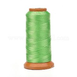 Polyester Threads, for Jewelry Making, Lime, 0.7mm, about 437.44 yards(400m)/roll