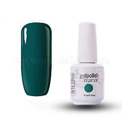 15ml Special Nail Gel, for Nail Art Stamping Print, Varnish Manicure Starter Kit, Teal, Bottle: 34x80mm