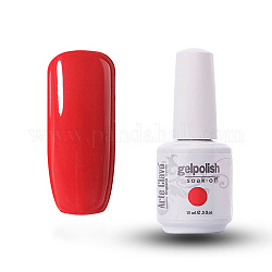 15ml de gel especial para uñas, para estampado de uñas estampado, kit de inicio de manicura barniz, rojo naranja, botella: 34x80 mm