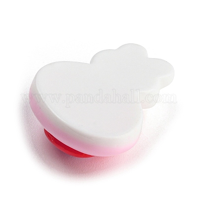 Cabochon in resina opaca a tema coniglio&nbsp;RESI-C042-02C-1