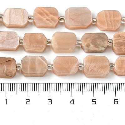 Natürliche sunstone Perlen Stränge&nbsp;G-C098-A12-01-1