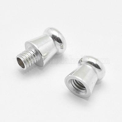 925 in argento sterling chiusure a vite&nbsp;STER-G019-11S-1