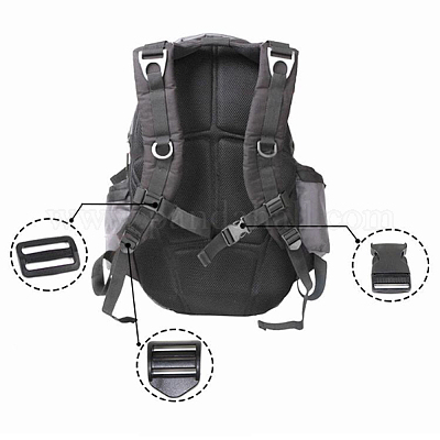 Set Di 4 Fibbie In Plastica A Sgancio Rapido Per Cinture, Zaini E Cinghie Regolabili, Accessori Resistenti E Versatili