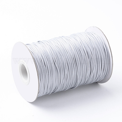 Waxed Polyester Cord - Gray #51, 2mm, 3 yard spool