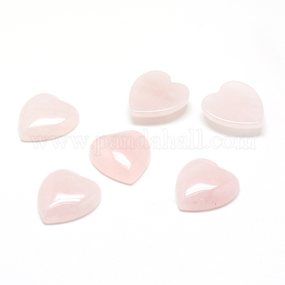 Cabochon di pietra preziosa di quarzo rosa naturale&nbsp;G-T029-18X15mm-03-1