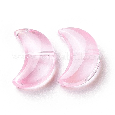 Perle di vetro verniciate a spruzzo trasparente&nbsp;GLAA-I050-04I-1