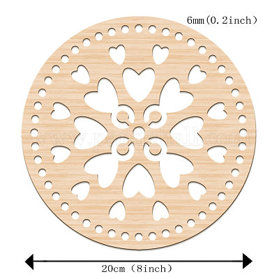 Wholesale Basswood Basket Bottoms 