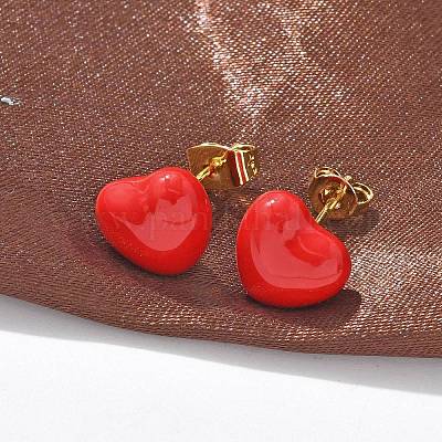 Orecchini in ottone&nbsp;EJEW-F359-06G-1
