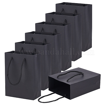 Large White/Black/Kraft Paper Bags Thick Wedding Favor Box