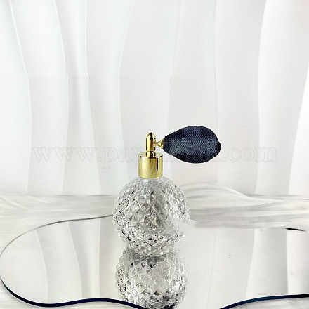 Runde Parfüm-Sprühflaschen aus Glas mit Airbags PW-WG74493-01-1