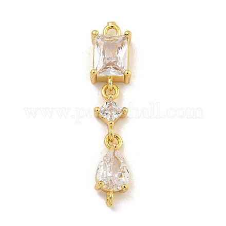 Подвески-подвески с покрытием из латуни KK-C074-20G-1