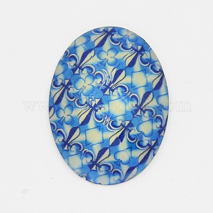 Resin Cabochons CRES-EDL158-6-1