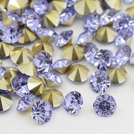 Grade AAA Pointed Back Resin Rhinestones CRES-R120-4.7mm-33-1