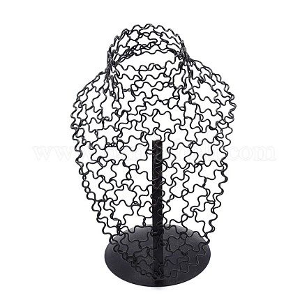 Iron Necklace Display Stands NDIS-N015-02A-1
