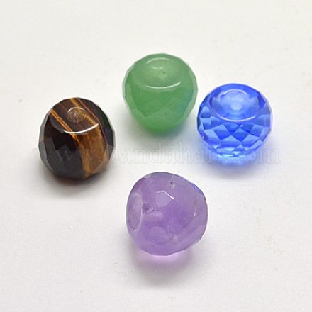 Perles en pierre précieuse naturelles & synthétiques G-G532-01-1