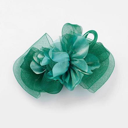 Fascinator Hochzeit Blume Haarschmuck Eisen Haarspinnen OHAR-A001-53H-1