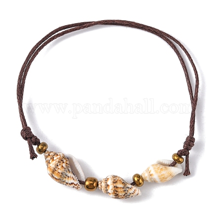 Bracelets de perles en coquille naturelle BJEW-PH01449-1