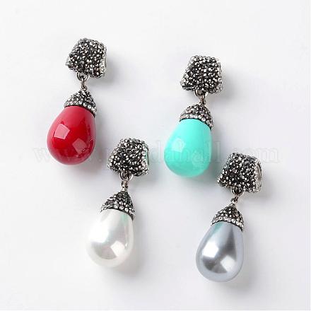 Shell Pearl Beads Pendants BSHE-D018-M-1
