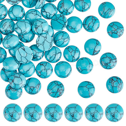 Synthetik Türkiscabochons TURQ-HY0001-09B-1