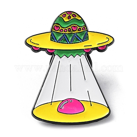 Osterei-Ufo-Emaille-Pins JEWB-Q040-01C-1