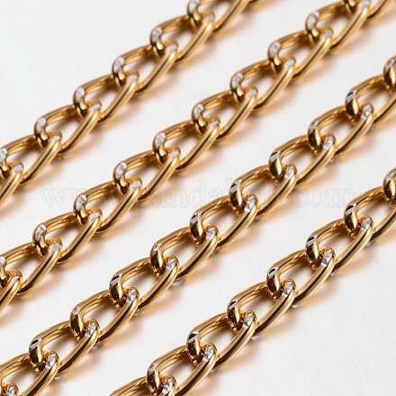 Aluminium Twisted Chains Curb Chains X-CHWF001Y-29-1