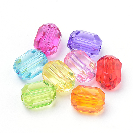 Transparent Acrylic Beads TACR-S144-23-1
