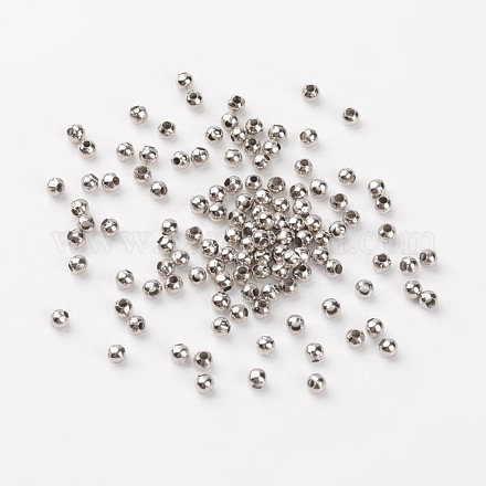 Perlas de espaciador de hierro E006-1