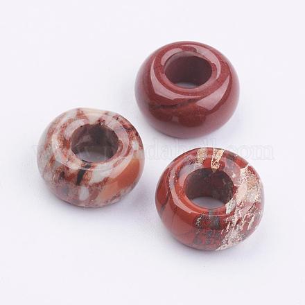 Perle naturali di diaspro rosso arcobaleno G-K216-01C-1