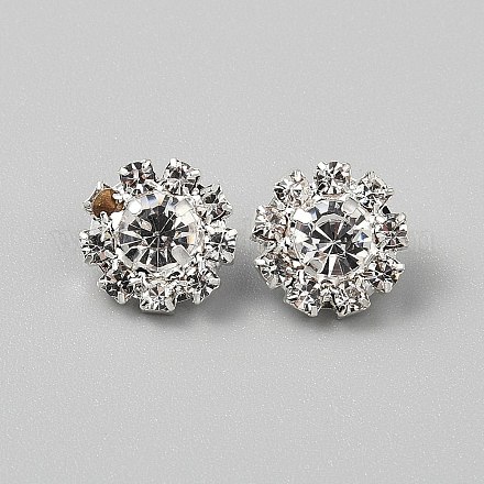 Messing Strass Schaft Knöpfe&nbsp;DIY-WH0320-76B-1-1