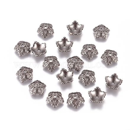 Tibetische Perlen Kappen & Kegel Perlen X-TIBEB-A24621-B-LF-1