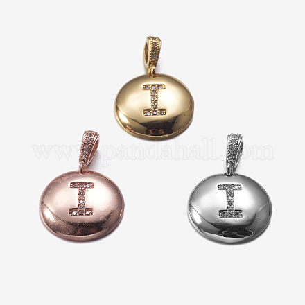 Brass Pendants KK-K194-I-RS-1